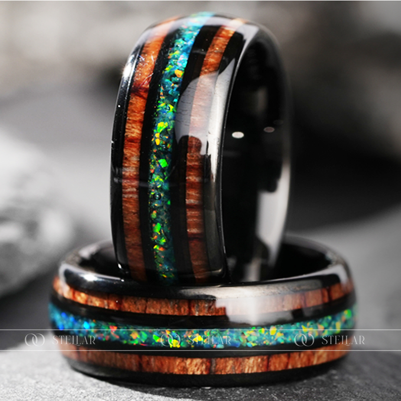 Titanium Steel Feng Shui Ring by Nhẫn Vĩnh Cửu Stellar