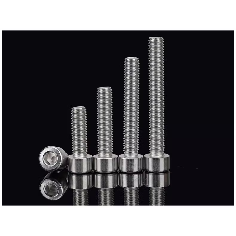 (Túi 10con) Ốc - Bulong Lục Giác Inox Chìm Đầu Trụ Trơn 201 M3 M4 M5 M6 ...
