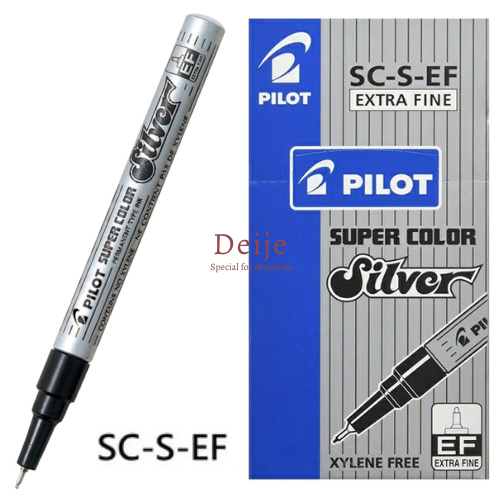 Bút sơn màu bạc PILOT SC-S-EF ngòi 0.5mm | Shopee Việt Nam