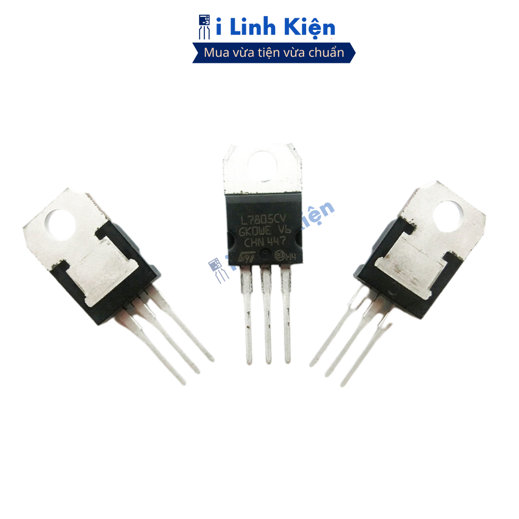 IC nguồn 7805 7806 7808 7809 7812 7815 7824 chính hãng ST chất lượng cao ilinhkien