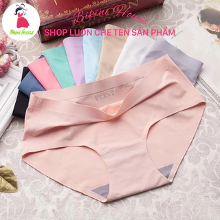 Quần Lót Nữ Đúc Su Thun Lạnh Cao Cấp Không Đường May Mềm Mại Kháng Khuẩn được chọn màu 880  { C104 }