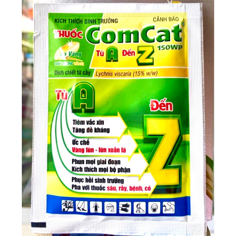 [ 1 hộp 10 gói 7.55g] COMCAT A-Z 150WP Kích thích sinh trưởng cây trồng ...