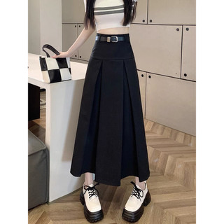 Chân Váy Nữ Xếp Ly Dài Phong Cách Hàn Quốc Lưng Cao Lên From Xinh MA606 ( Tặng Kèm Đa Lưng )