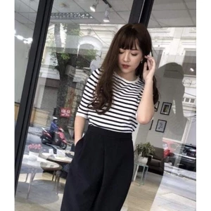 Áo len sọc nữ - dư xịn (44-53kg)