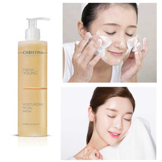 Sữa Rửa Mặt Christina Forever Young Moisturizing Facial Wash -Làm Sạch Da, Cấp Ẩm Giúp Da Mịn Màng