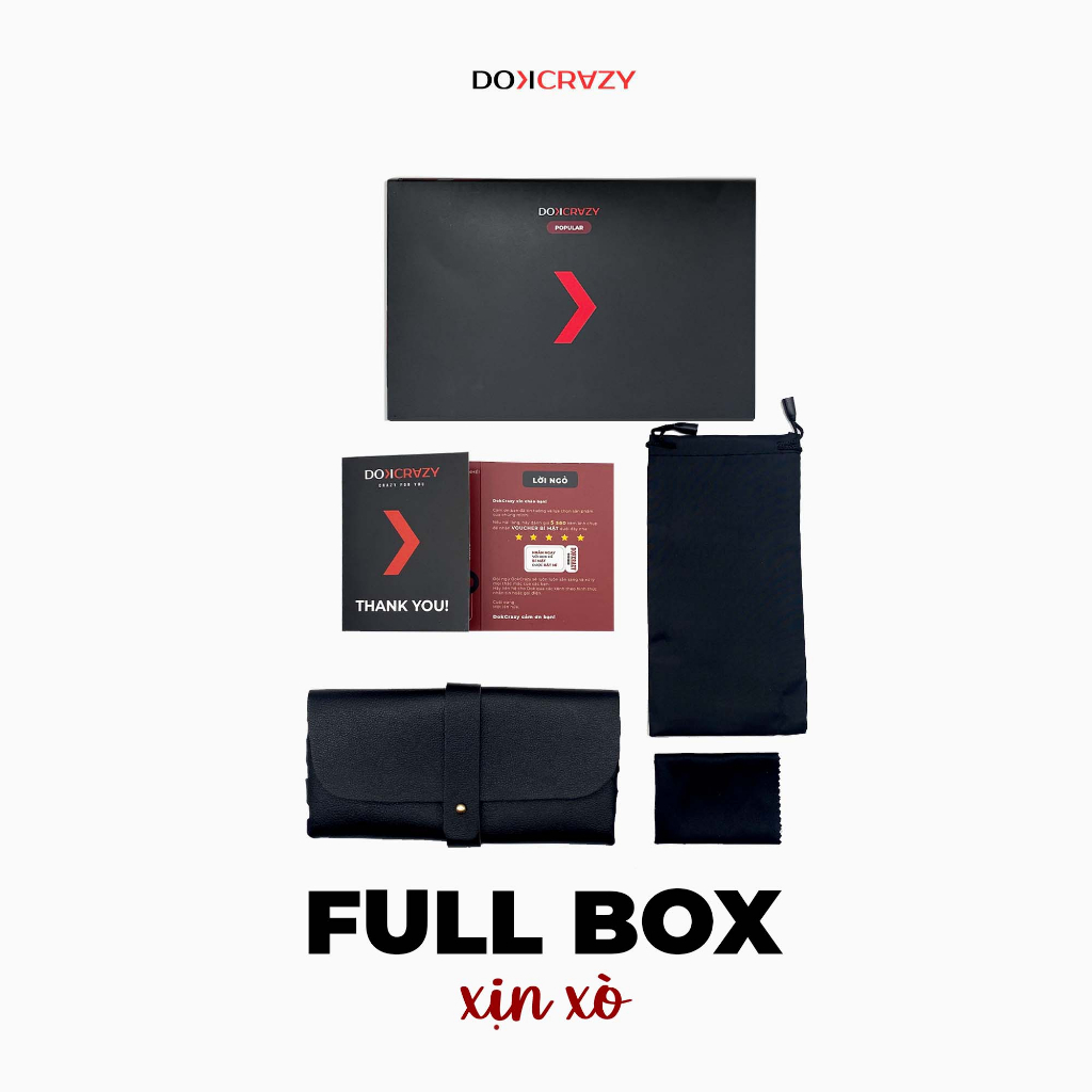 Ảnh Kính mát thời trang DOKCRAZY PICO mắt kính Phi Công, Unisex ,Chất liệu Hợp Kim không gỉ ,Chống UV400 4