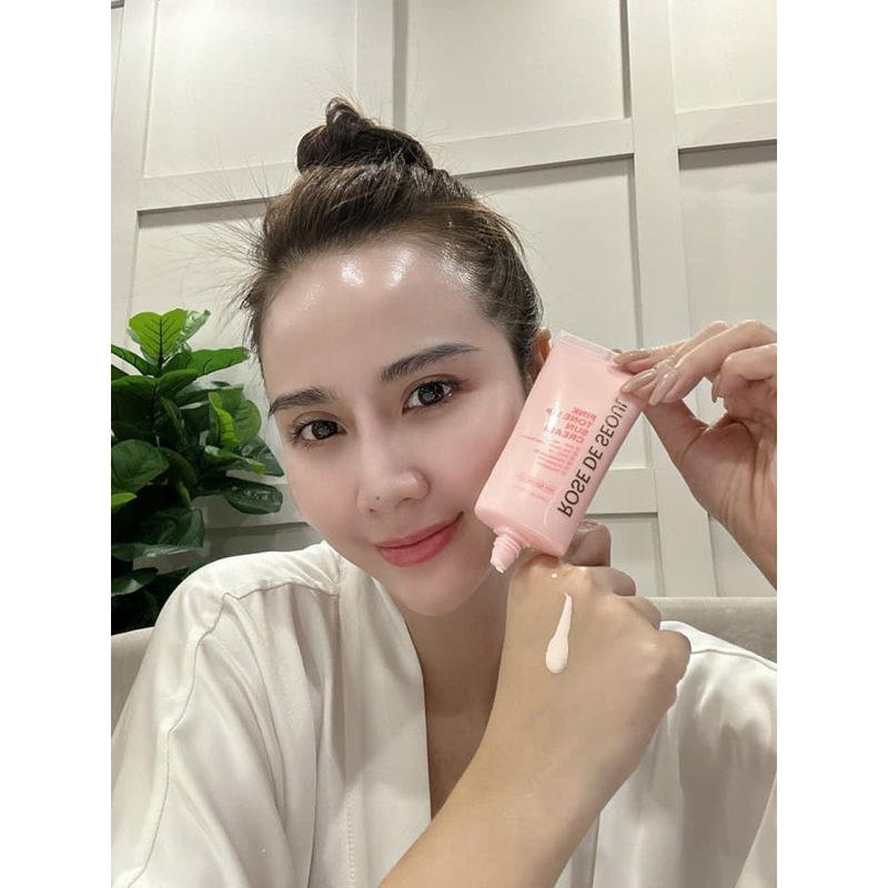 Kem chống nắng rose de seoul pink tone up sun cream 50ml – hạn 2028 Hàn Quốc  IS334