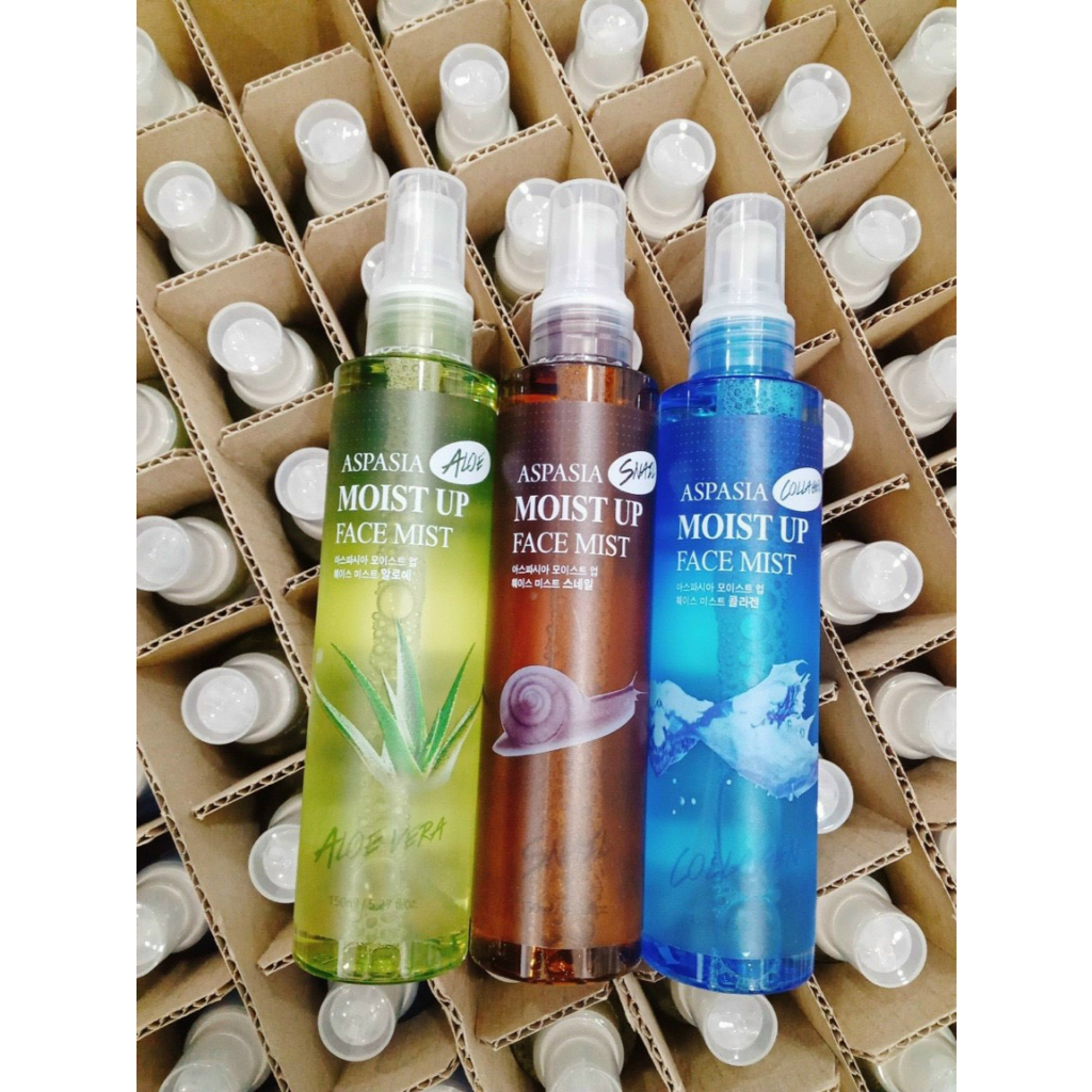 Xịt Khoáng Cấp Ẩm ASPASIA MOIST UP FACE MIST HÀN QUỐC 150ML Shopee
