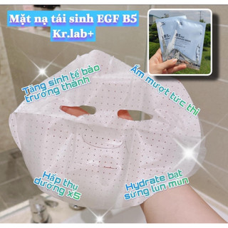 Mặt Nạ B5 Kr.Lab Cấp Ẩm Phục Hồi Dưỡng Trắng EGF Complex Mask B5 Niacinamide EGF - Bebeau