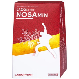 Nước giải rượu bia Ladodetox Nosamin Ladophar(10 gói x 15ml)