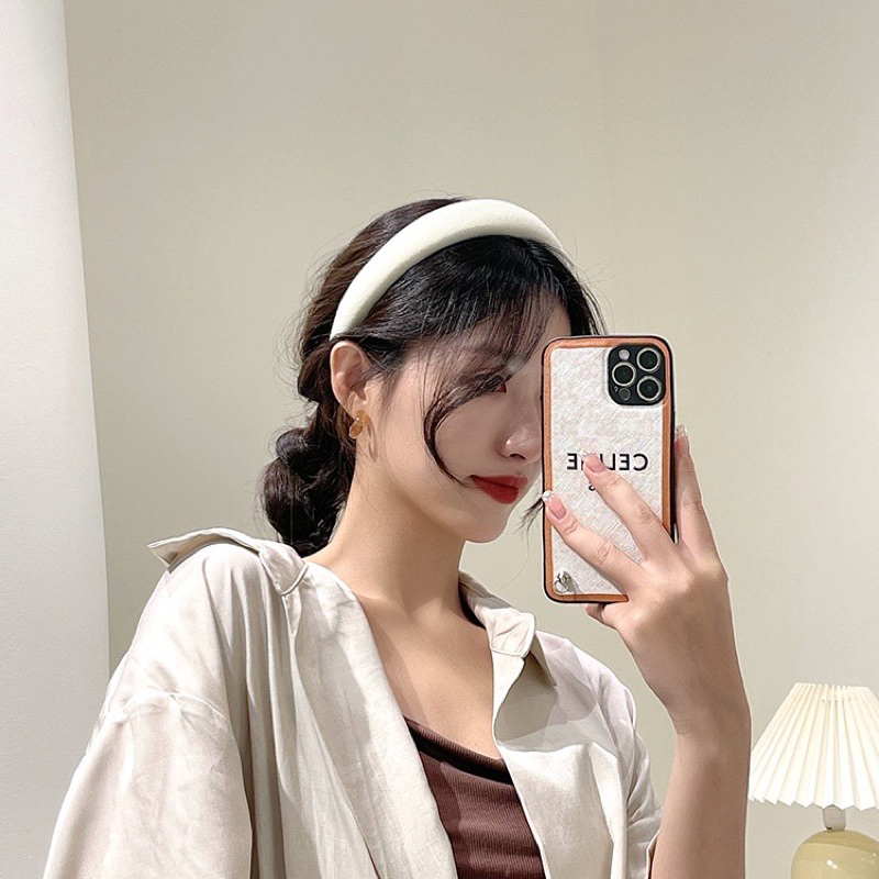 Bờm Tóc, Băng Đô Cài Tóc Vải Trơn Bản To Phong Cách Retro Hàn Quốc Phụ Kiện Tóc Cho Nữ và Bé Gái