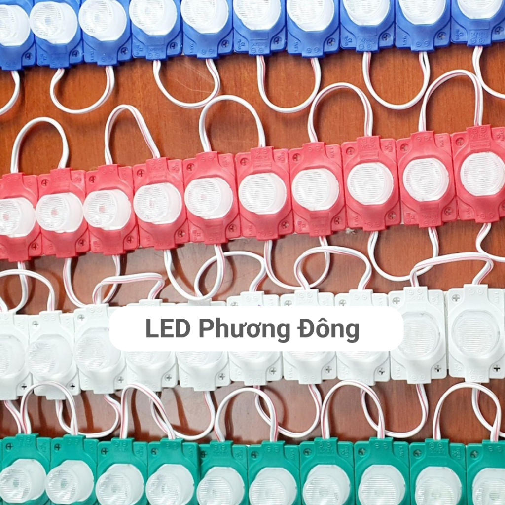 ĐÈN LED MẮT LÒI (MẮT TRÂU) KÍN NƯỚC 12V 24V 1,5W VỈ 20 BÓNG DÀI 2M4 SIÊU SÁNG