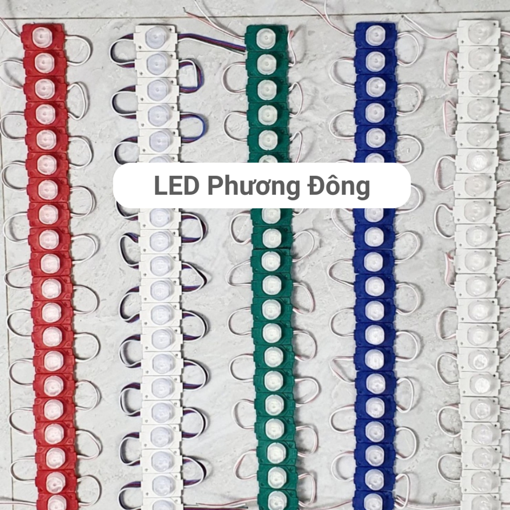 ĐÈN LED MẮT LÒI (MẮT TRÂU) KÍN NƯỚC 12V 24V 1,5W VỈ 20 BÓNG DÀI 2M4 SIÊU SÁNG