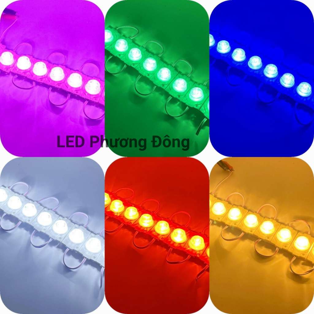 ĐÈN LED MẮT LÒI (MẮT TRÂU) KÍN NƯỚC 12V 24V 1,5W VỈ 20 BÓNG DÀI 2M4 SIÊU SÁNG