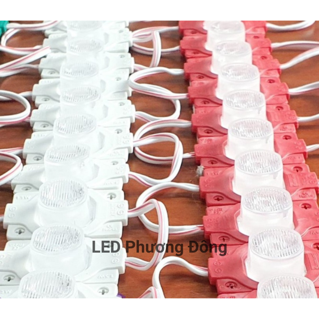 ĐÈN LED MẮT LÒI (MẮT TRÂU) KÍN NƯỚC 12V 24V 1,5W VỈ 20 BÓNG DÀI 2M4 SIÊU SÁNG