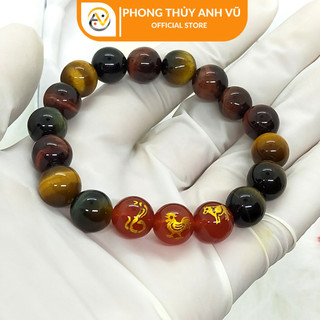 Vòng tay tam hợp tỵ dậu sửu - Vòng tam hợp quý nhân quý thần - Bảo hành 12 tháng