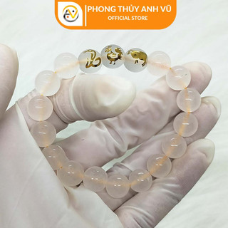 Vòng tay phong thủy mệnh thủy tỵ dậu sửu - chất liệu mã não tự nhiên - size 8 10ly cho nữ may mắn