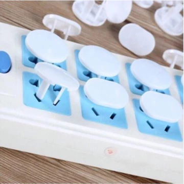 Set 10 Cái Nút Bịt Ổ Điện, Ổ Cắm Chống Giật An Toàn Cho Bé H173