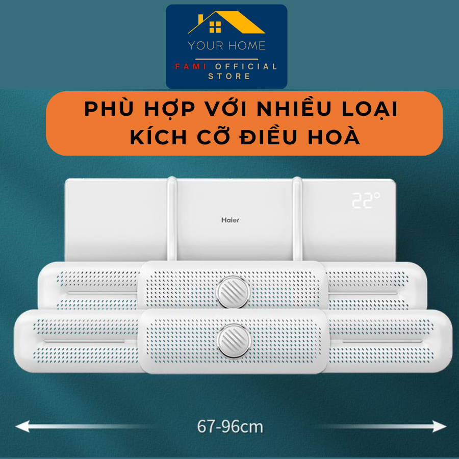 [ 2026] BỘ ĐIỀU TIẾT GIÓ MÁY LẠNH Cho gia đình có người già và trẻ em nhỏ