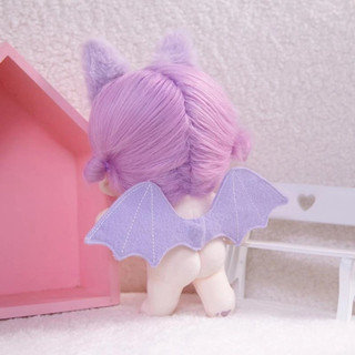 [73 mẫu][ORD] Doll không thuộc tính nữ tóc tơ 20cm có tai và đuôi - Búp bê tóc tơ 20cm có xương