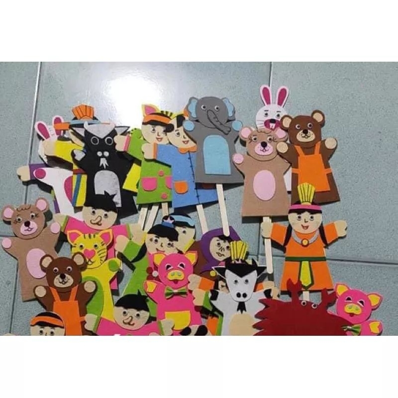 Rối que nhân vật các câu truyện ,đóng kịch,bài thơ... | Shopee Việt Nam
