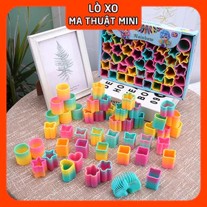 Set 2 cái đồ chơi lò xo cầu vòng ma thuật mini