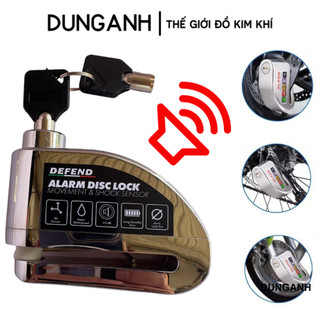 Khoá đĩa xe máy Kim Khí Dung Anh ổ khóa phanh đĩa báo động chống trộm