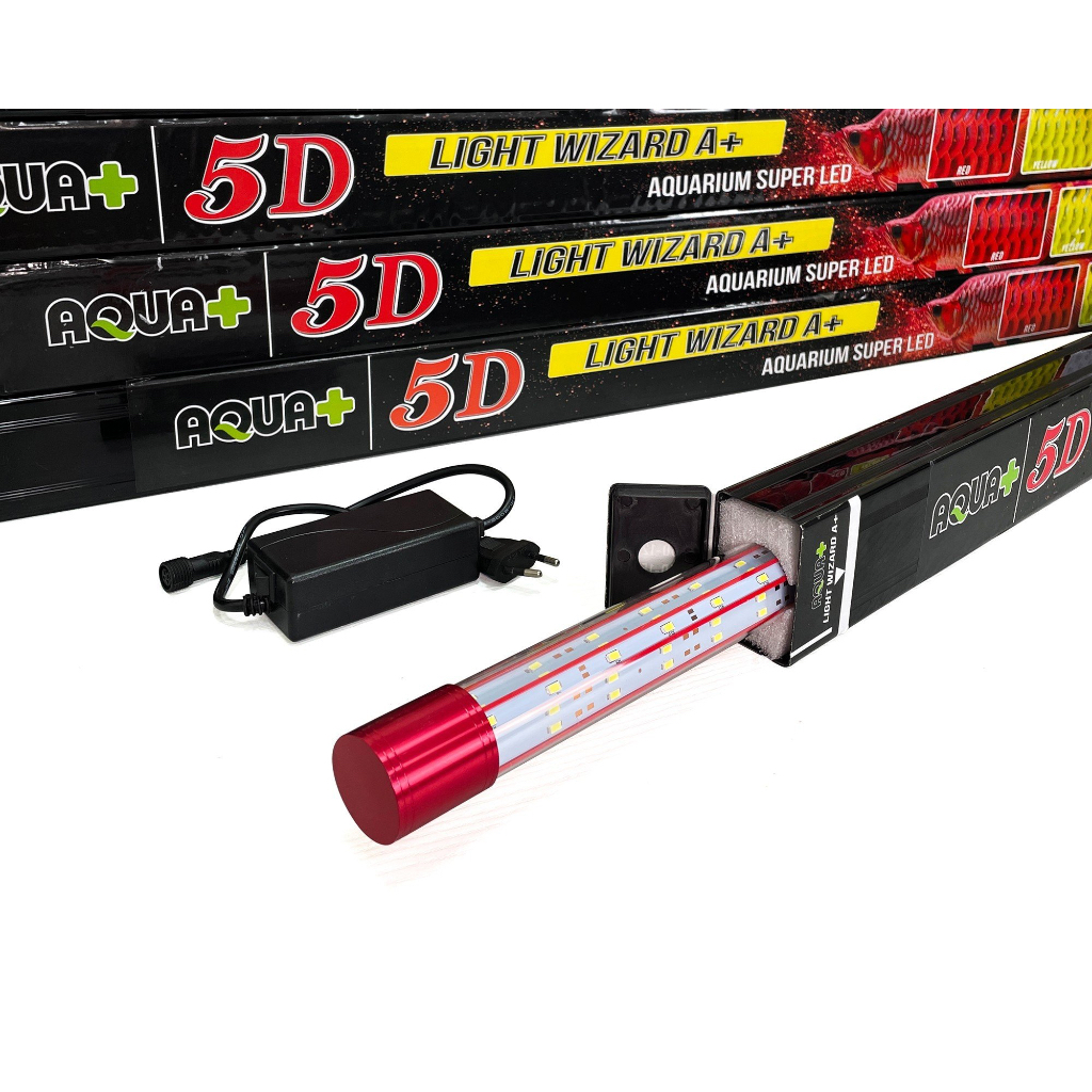ĐÈN LED 5D 5 HÀNG BÓNG LIGHT WIZARD A+ DÀNH CHO BỂ CÁ RỒNG, CÁ KOI, CÁ ...