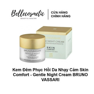 [cty] Skin Comfort - Gentle Night Cream 50ml - Kem Đêm Phục Hồi Da Nhạy Cảm BRUNO VASSARI