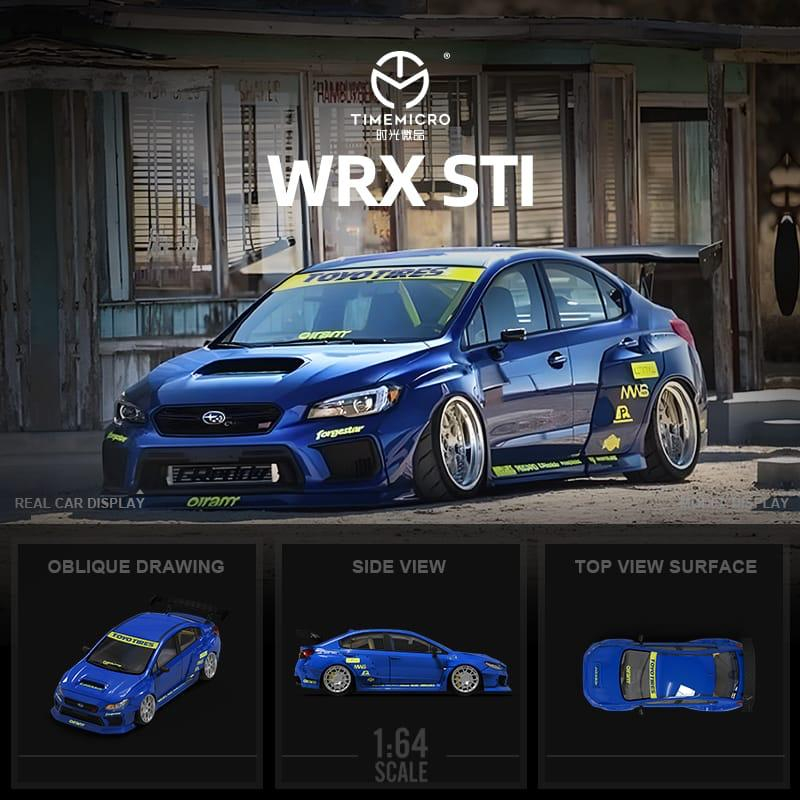 MÔ HÌNH 1:64 TIME MICRO - Subaru Impreza WRX-STI Blue (Figure) | Shopee ...