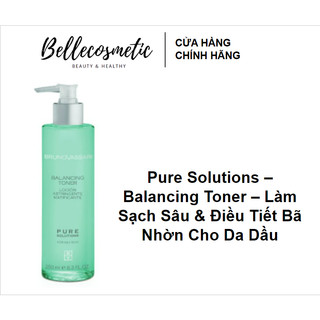Pure Solution Balancing Toner For Oily Skin - Toner Da Dầu Mụn Bruno Vassari Làm Sạch Sâu & Điều Tiết Bã Nhờn Cho Da Dầu