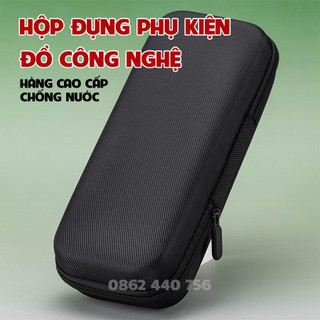 Túi đựng phụ kiện công nghệ, hộp đựng phụ kiện sạc macbook, máy tính, dây cáp sạc, pin dự phòng, tai nghe cao cấp