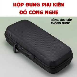 Túi đựng phụ kiện công nghệ, hộp đựng phụ kiện sạc macbook, máy tính, dây cáp sạc, pin dự phòng, tai nghe cao cấp