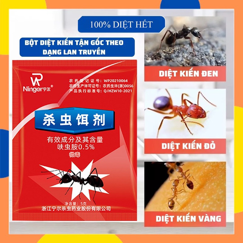 Thuốc diệt Kiến NINGER, Không mùi vị không ảnh khó chịu.an toàn sử dụng