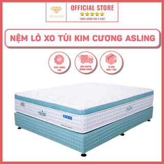 Đệm Lò Xo ĐỆM HÀ NỘI - Nệm Lò Xo Túi KIM CƯƠNG ASling Cao Cấp Chuẩn Khách Sạn Sang Trọng Dày 25cm