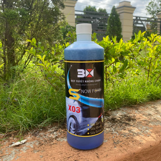 NƯỚC RỬA XE BỌT TUYẾT KHÔNG CHẠM ĐẬM ĐẶC 3X X03 1000ml Pha Tỉ Lệ 1:100 Với Nước