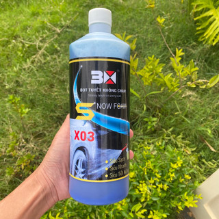 NƯỚC RỬA XE BỌT TUYẾT KHÔNG CHẠM ĐẬM ĐẶC 3X X03 1000ml Pha Tỉ Lệ 1:100 Với Nước