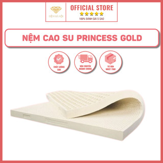 Đệm Cao Su Thiên Nhiên ĐỆM HÀ NỘI - Nệm Cao Su Princess Gold Giúp Nâng Đỡ Theo Đường Cong Cơ Thể Tạo Sự Dễ Chịu