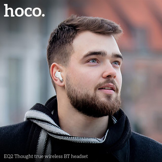 Tai nghe Bluetooth TWS Hoco EQ2 Thought W5.3, Pin 7H - Phụ Kiện Nhất Tín
