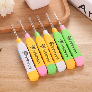 Dụng Cụ Lấy Ráy Tai, Ngoáy Tai Có Đèn cho Bé, Đèn Soi Tai Thông Minh Tiện lợi - FORSG