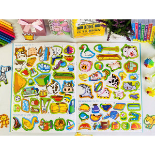Sách - 284 Sticker Nông Trại Vui Vẻ (3 - 6 tuổi) Phát Triển Chỉ Số IQ-EQ-CQ - ndbooks