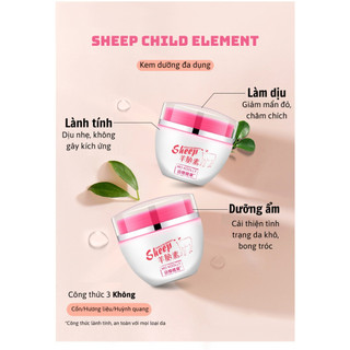 Kem dưỡng Sheep Child Element tinh chất nhau thai cừu giúp dưỡng ẩm ngăn ngừa nếp nhăn 70