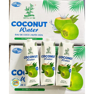Nước dừa tươi Hiệu Ba Cây Tre - Dung tích 1L - Nước dừa nguyên chất 100% không chất bảo quản