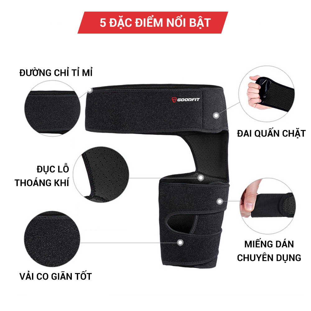 Đai đùi, bảo vệ đùi, khung chậu, khớp háng GoodFit GF501T