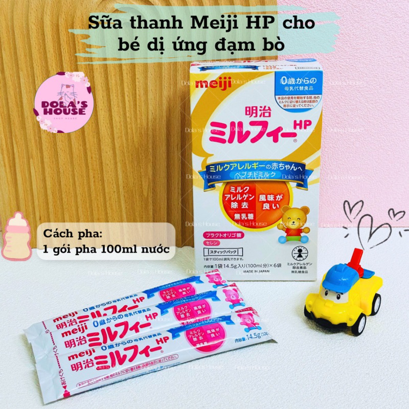 4. Những Lưu Ý Khi Pha Sữa Meiji HP Thanh