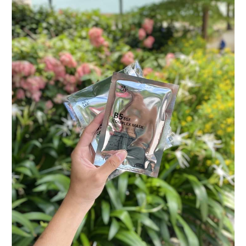 Mặt nạ Mask B5 kr.lab B5 5%Nia EGF complex mask giúp cấp ẩm dưỡng trắng ...