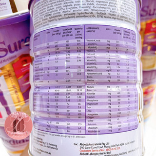 Sữa bột Pediasure Úc hàng đi air 850g