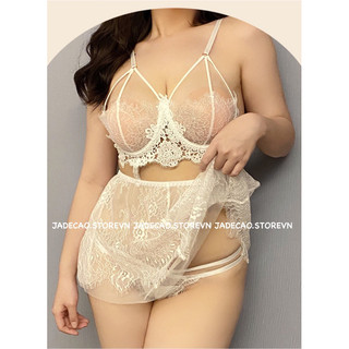 VÁY NGỦ NÀNG THƠ KÈM QUẦN REN BIG SIZE