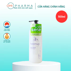 Nước Dưỡng Da Lotion Chiết Xuất Hạt Ý Dĩ Hatomugi S Select Cấp Ẩm Dưỡng Da Trắng Hồng Nhật Bản 500ml