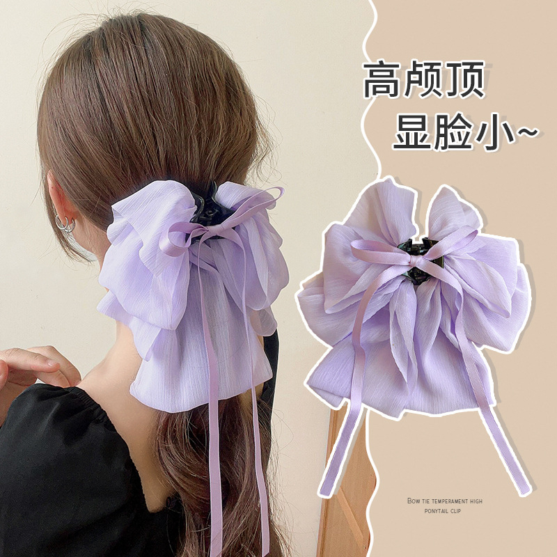 Kẹp Tóc Răng Cưa Vải Style Công Chúa Nhẹ Nhàng Cực Đẹp ( 3 Màu )